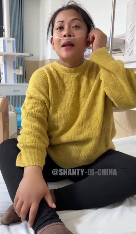 Shanty di China Melahirkan Anak Ketiga (instagram.com/shanty3182)