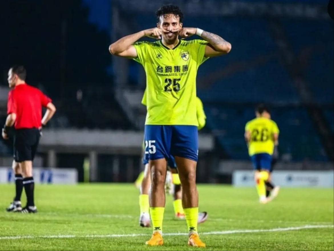 Antonio Gamaroni saat masih bermain di Taiwan