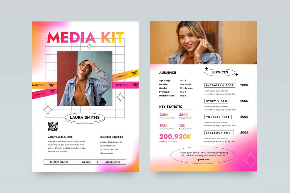 ilustrasi media kit