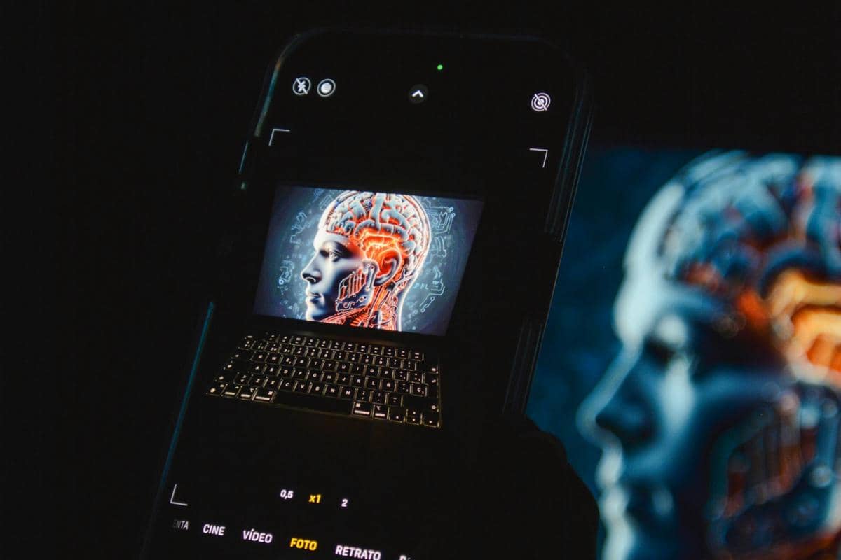 ilustrasi AI pada kamera smartphone