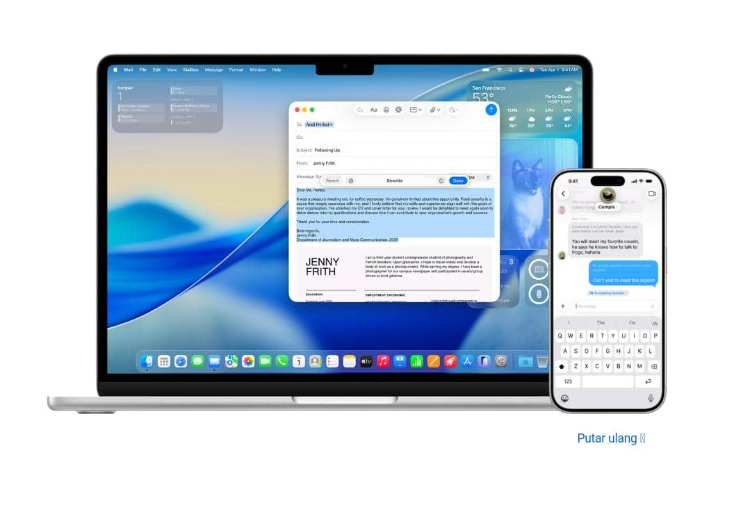 AI generatif pada Apple Intelligence