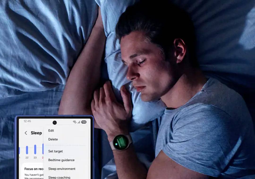 pemantau kesehatan di Galaxy AI