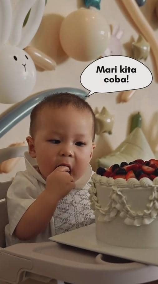 Perayaan Ulang Tahun Nael, Anak Kedua Nikita Willy (tiktok.com/nikitawillyofficial)
