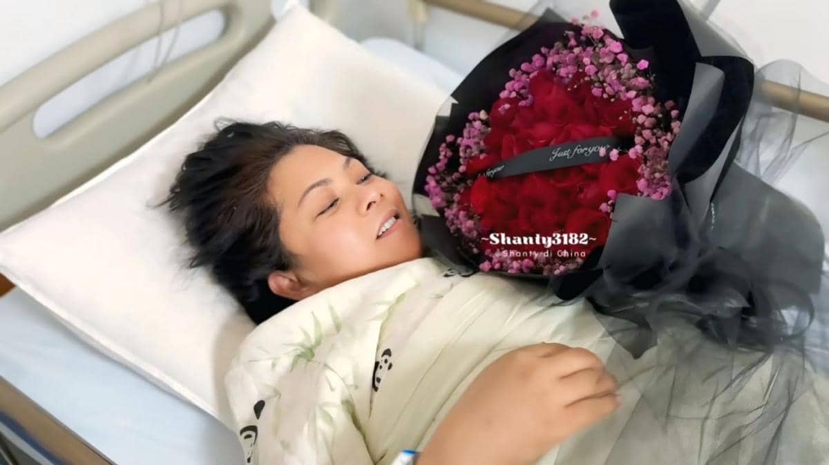 Shanty di China Melahirkan Anak Ketiga (instagram.com/shanty3182)