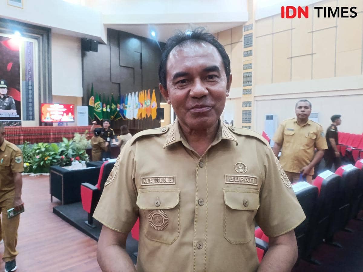 Bupati Flores Timur, Antonius D. Dihen. (IDN Times/Putra Bali Mula)