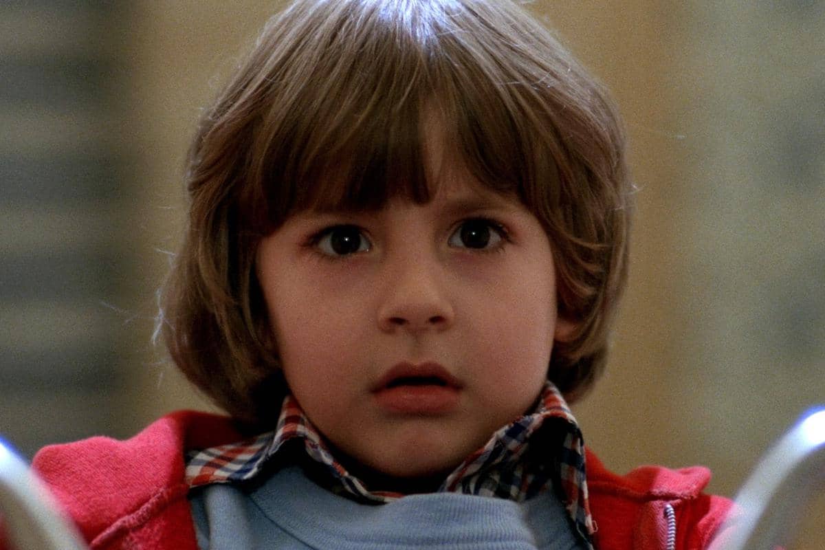Danny Lloyd dalam film The Shining