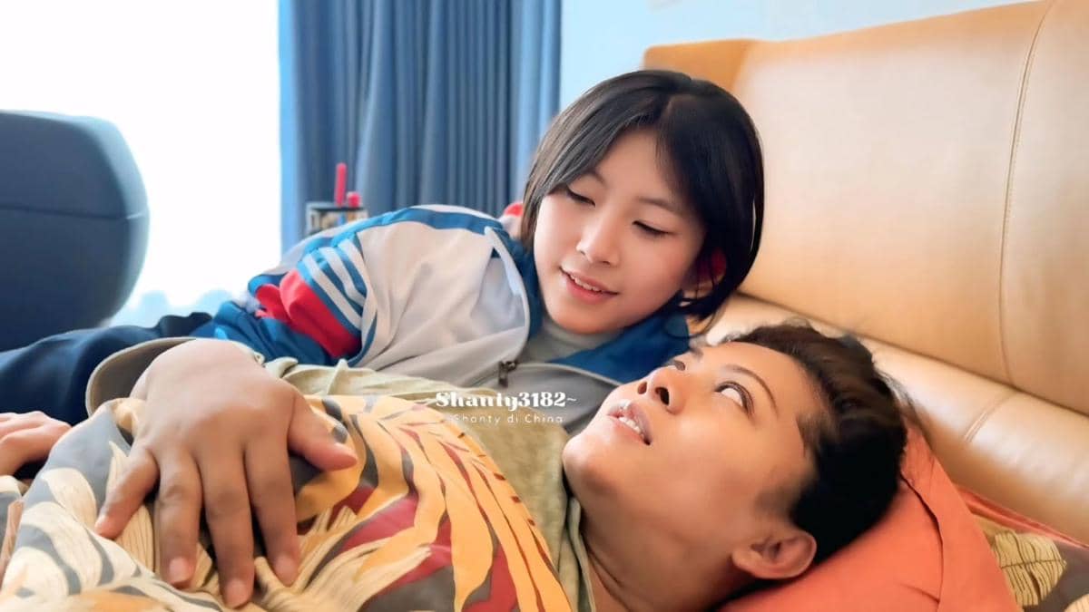 Shanty di China Melahirkan Anak Ketiga (instagram.com/shanty3182)