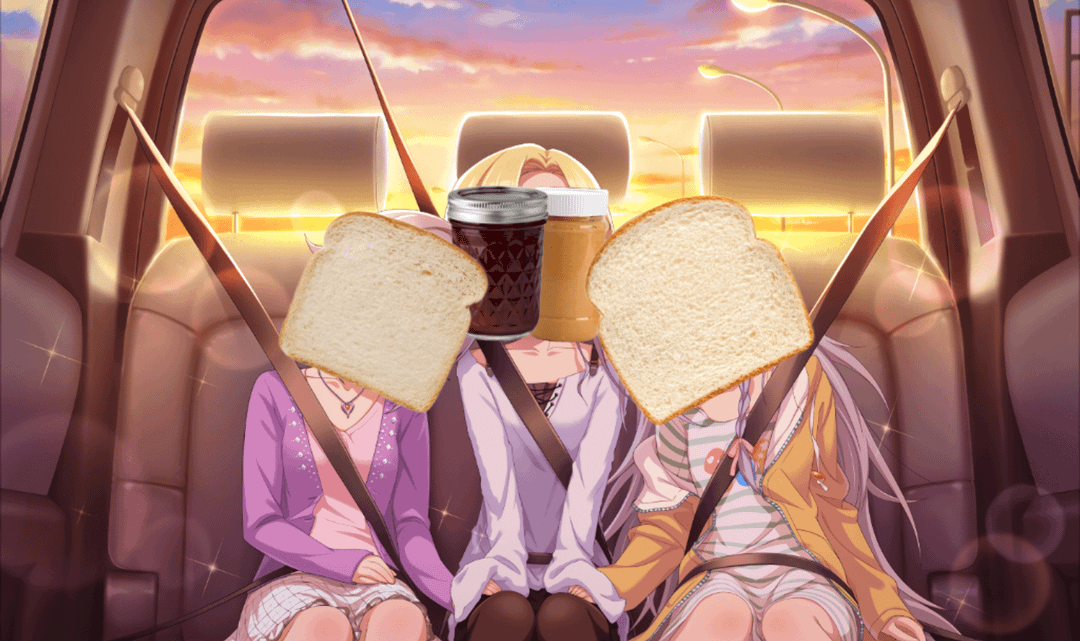 meme anime tentang kacang