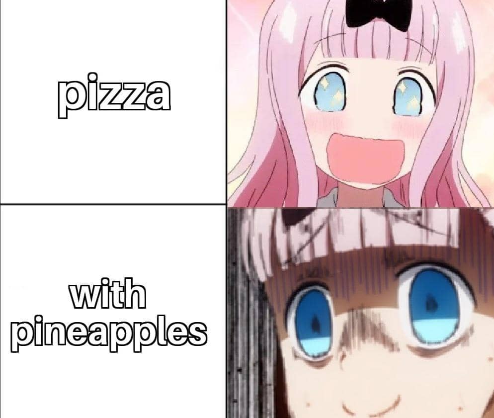 meme anime tentang nanas