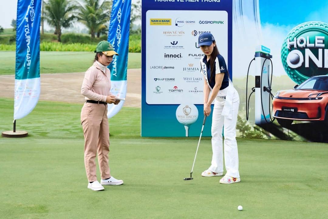potret finalis Miss Cosmo 2025 di Charity Golf Tournament