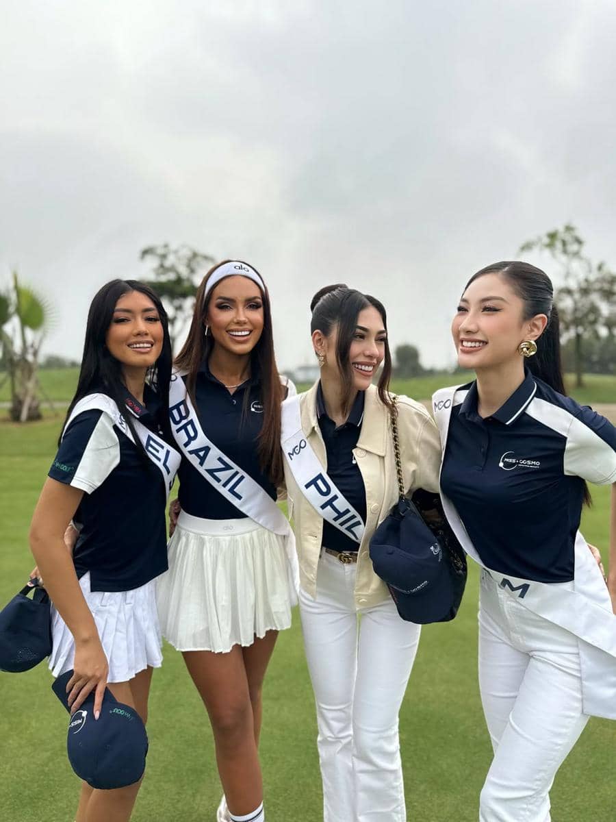 potret finalis Miss Cosmo 2025 di Charity Golf Tournament