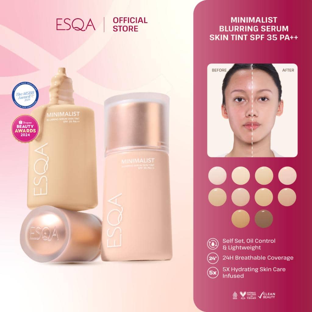 ESQA Minimalist Blurring Serum Skin Tint 