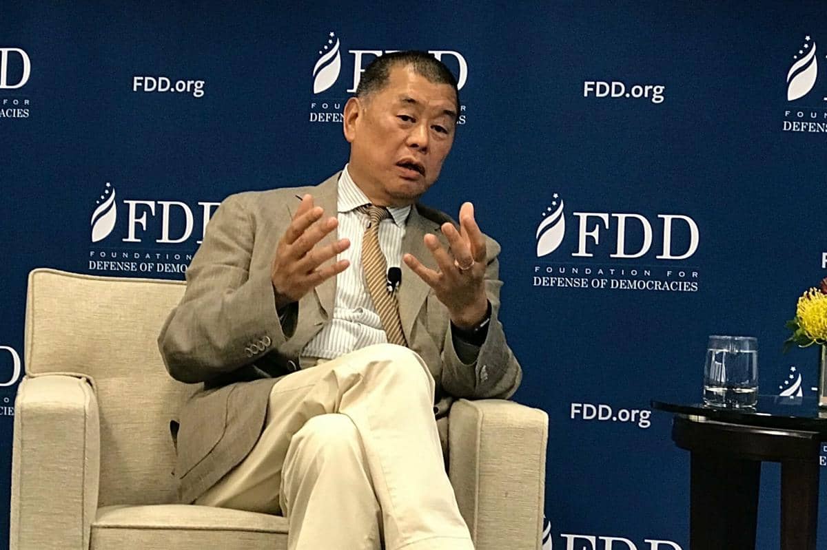 pendiri Apple Daily Jimmy Lai