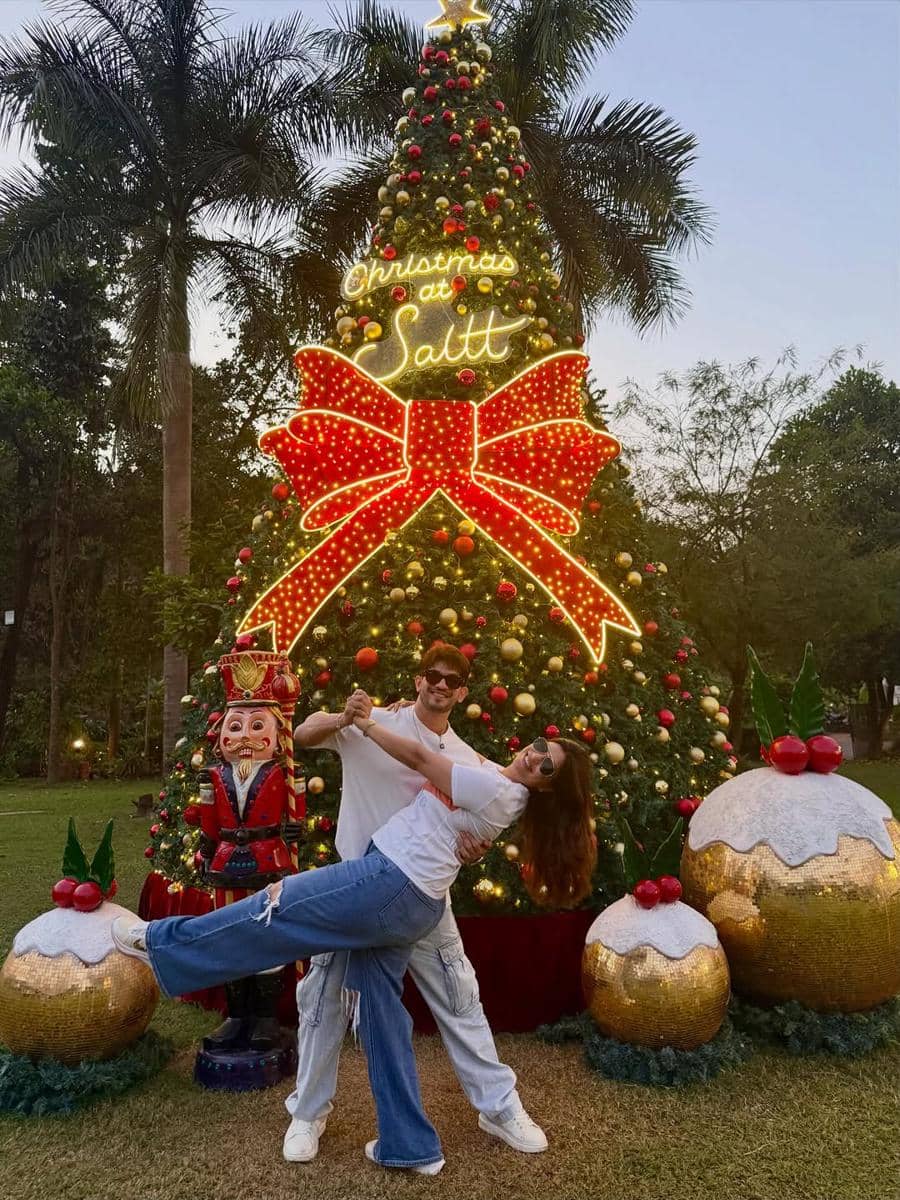 Arjun Bijlani dan istri