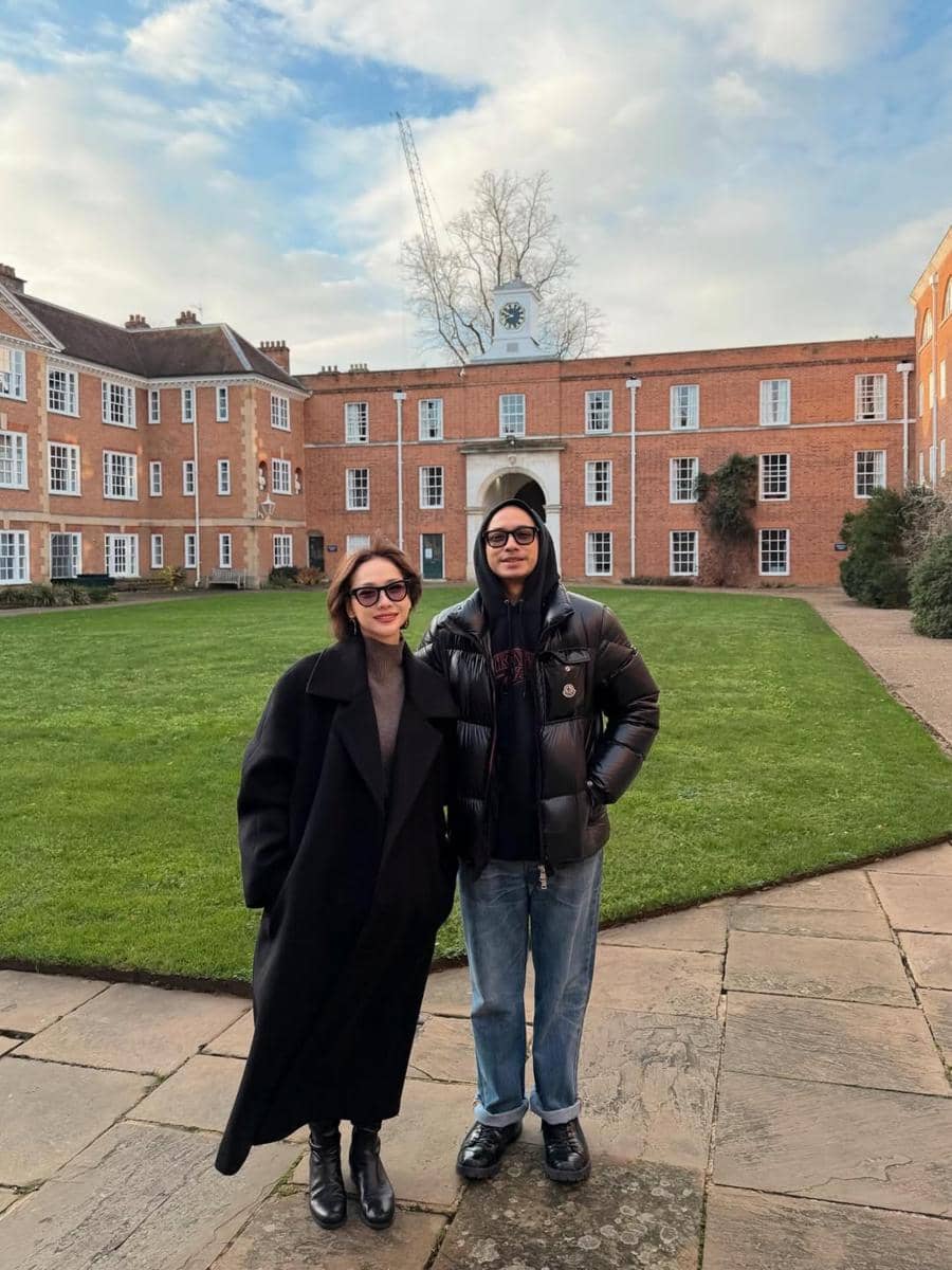 Noah anak BCL ikut winter camp di Oxford University.