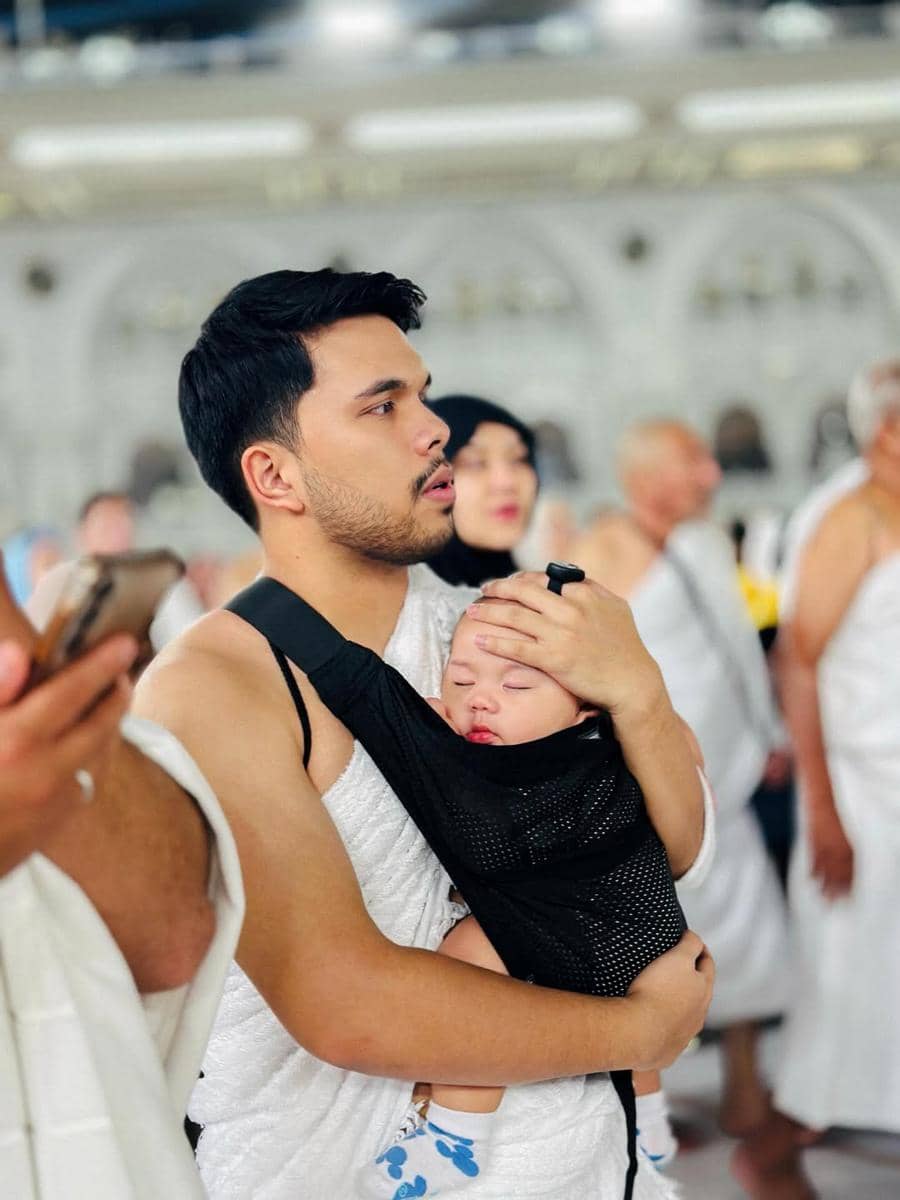 Baby Arash perdana jalani umrah
