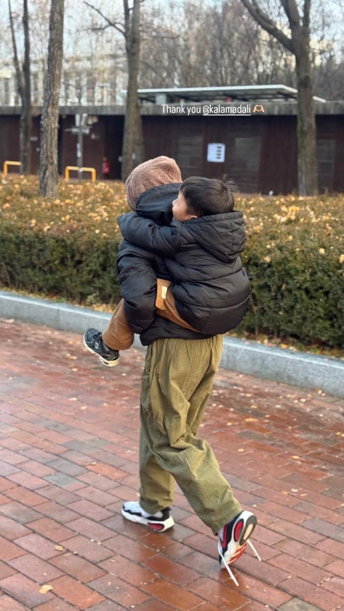 Keluarga Zaskia Adya Mecca liburan ke Korea Selatan