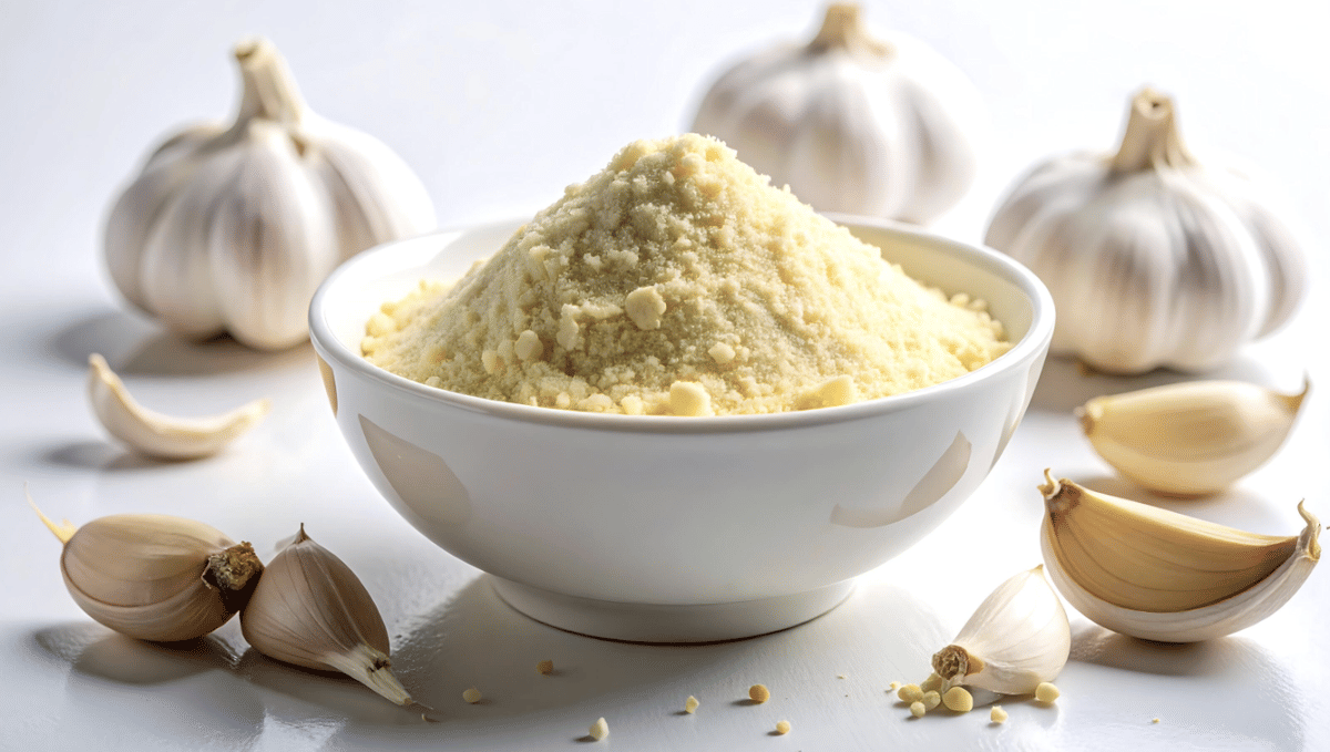 ilustrasi bawang putih bubuk