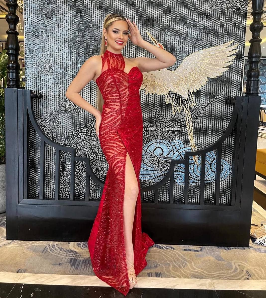 potret Gabriella Olivero, Miss Cosmo Gibraltar 2025 