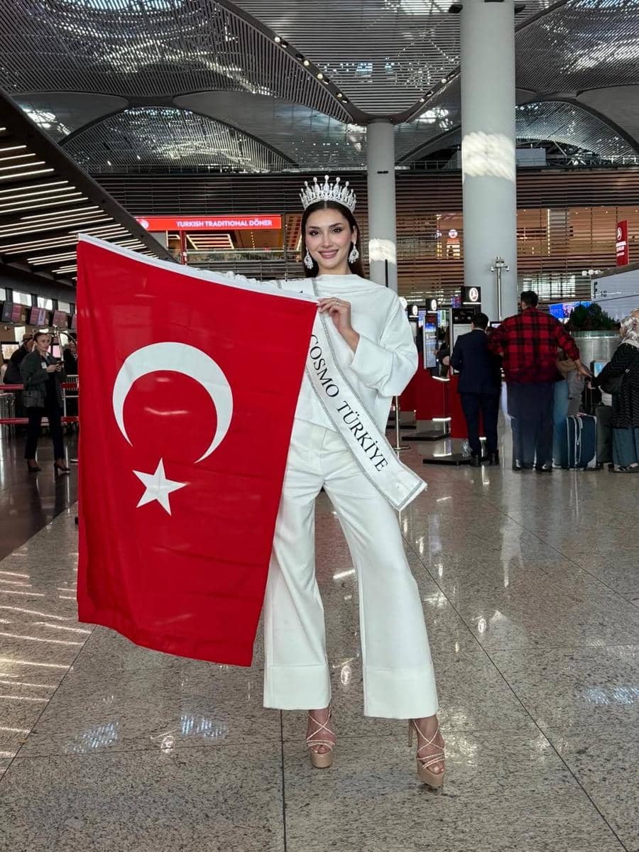 potret Huray Erturk, Miss Cosmo Turki 2025