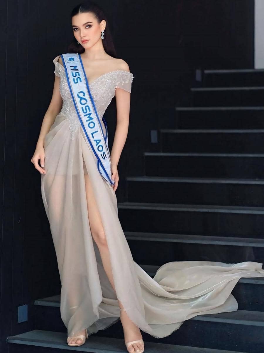 potret Christina Lasasimma, Miss Cosmo Laos 2025