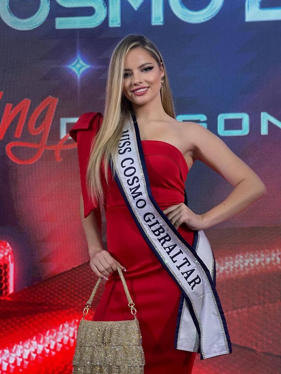 potret Gabriella Olivero, Miss Cosmo Gibraltar 2025