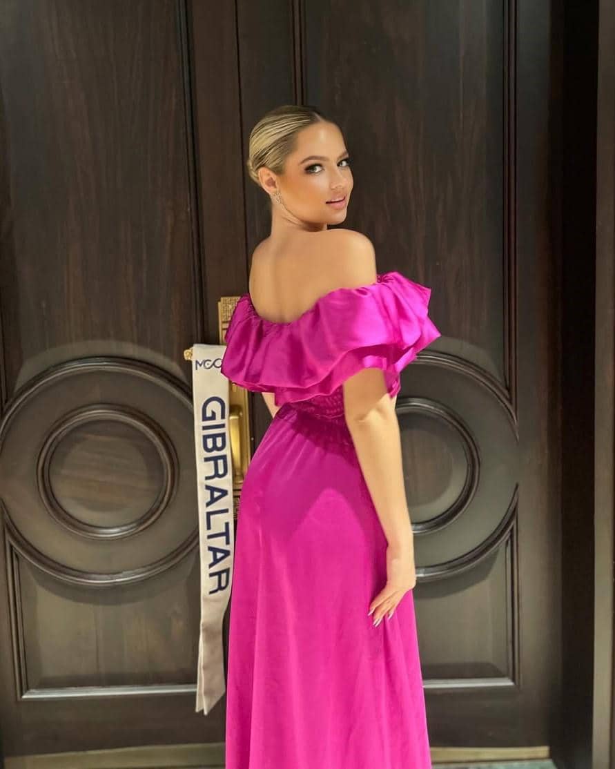 potret Gabriella Olivero, Miss Cosmo Gibraltar 2025