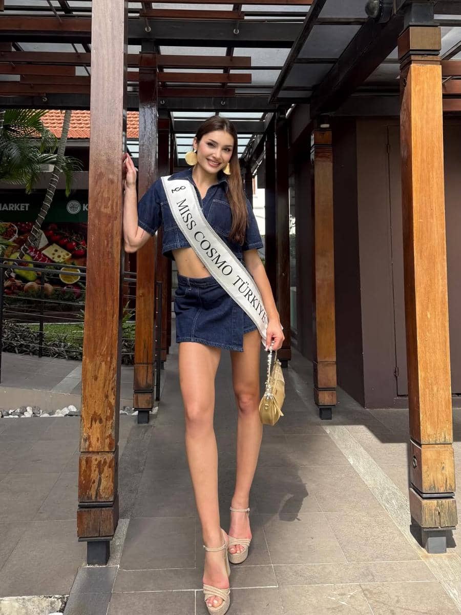 potret Huray Erturk, Miss Cosmo Turki 2025