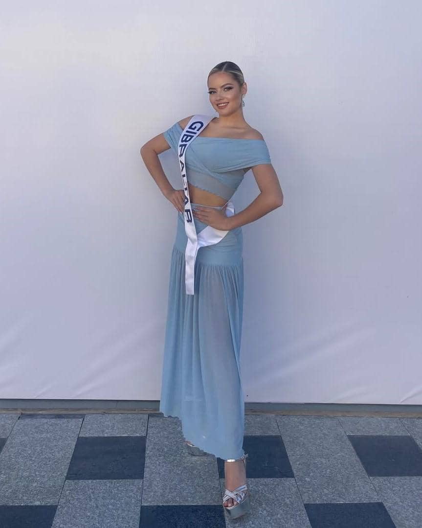 potret Gabriella Olivero, Miss Cosmo Gibraltar 2025