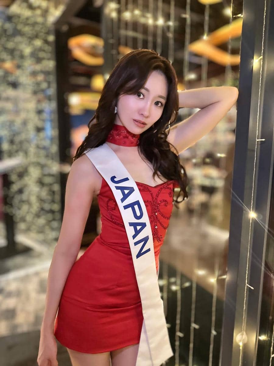 potret Maria Ishida, Miss Cosmo Jepang 2025