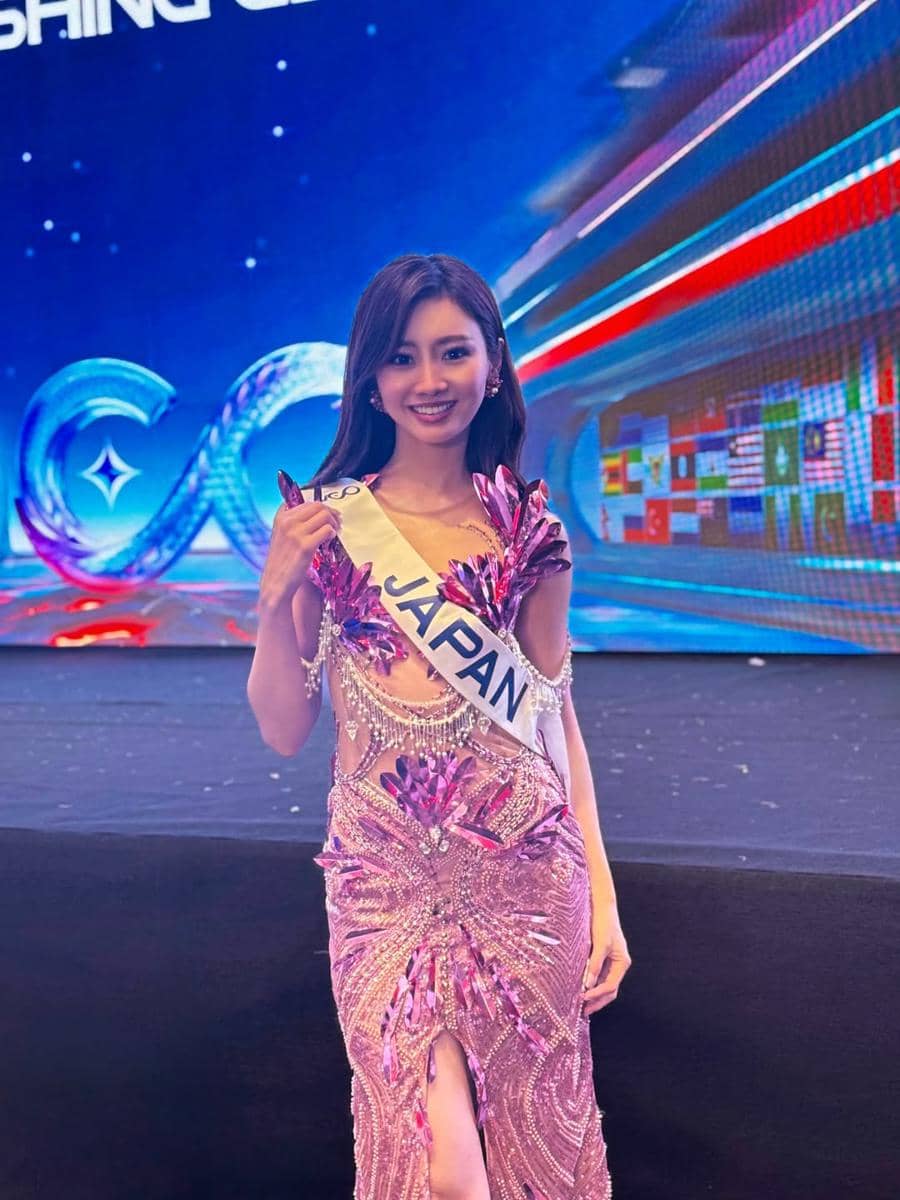 potret Maria Ishida, Miss Cosmo Jepang 2025