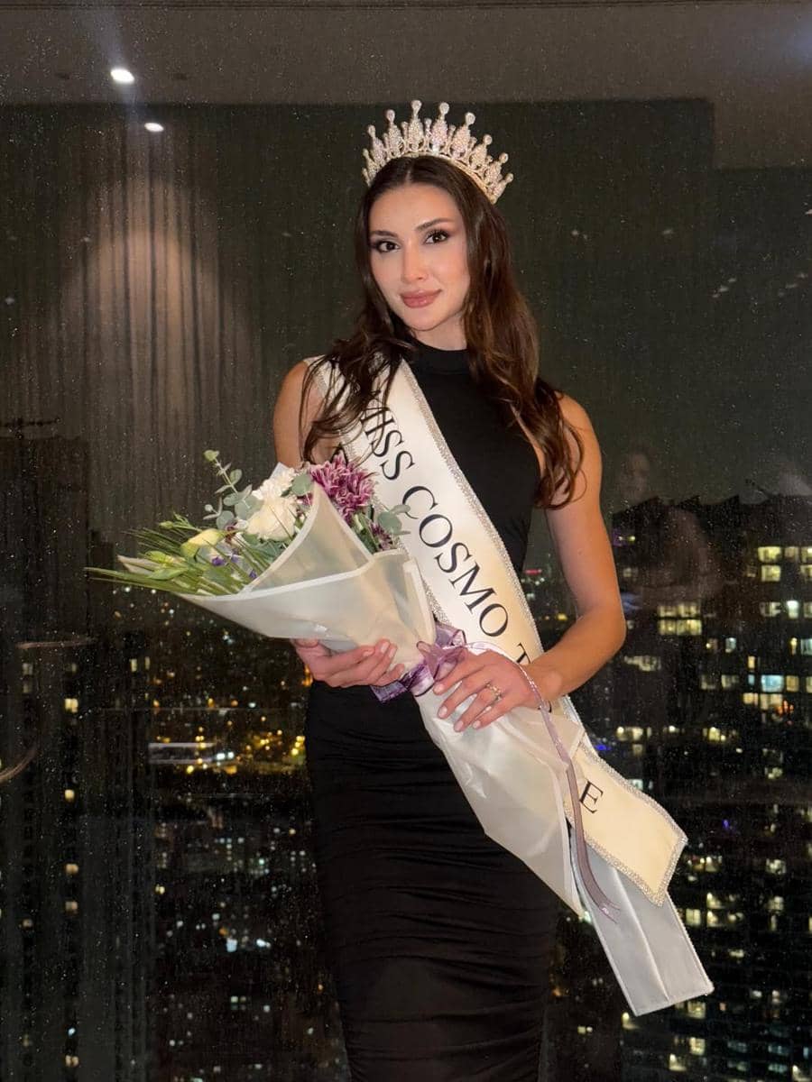 potret Huray Erturk, Miss Cosmo Turki 2025