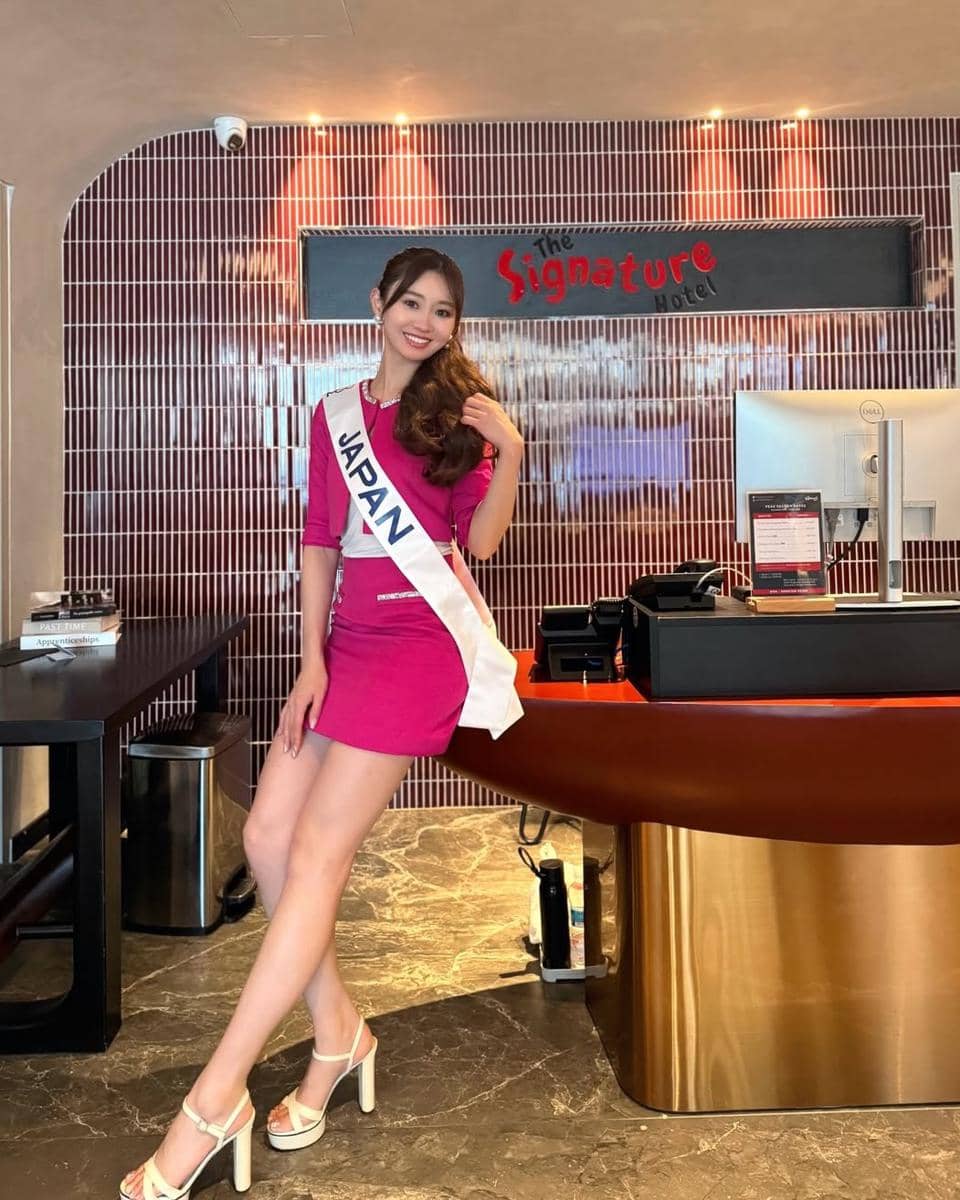 potret Maria Ishida, Miss Cosmo Jepang 2025