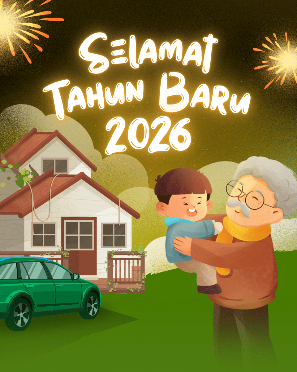 Poster Tahun Baru 2026