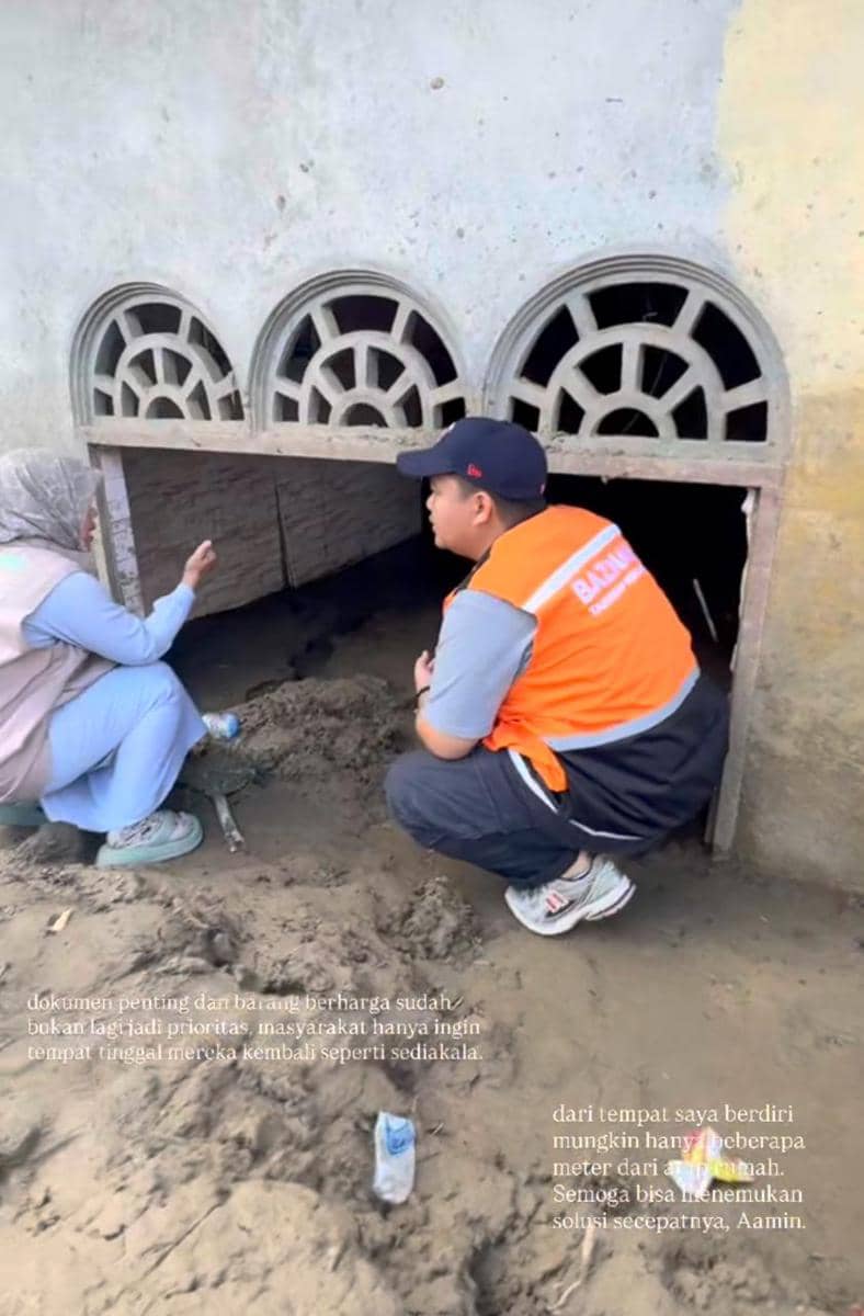 artis bantu korban banjir di sumatera