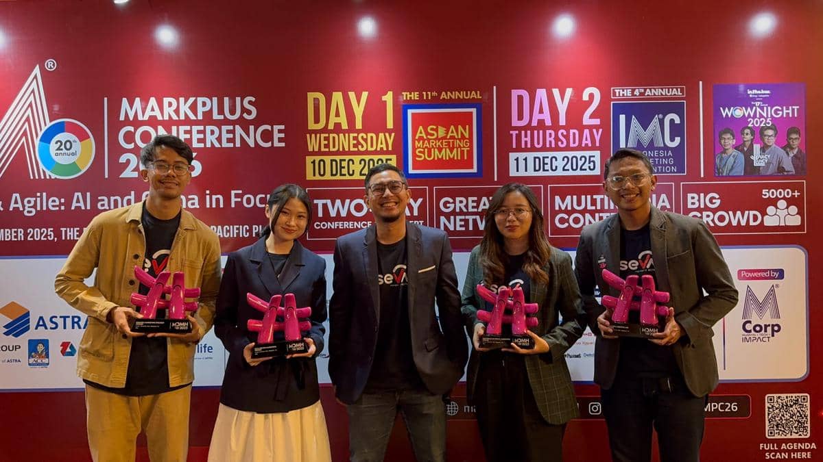 SEVA raih empat penghargaan sekaligus di ajang Marketeers Digital Marketing Heroes 2025