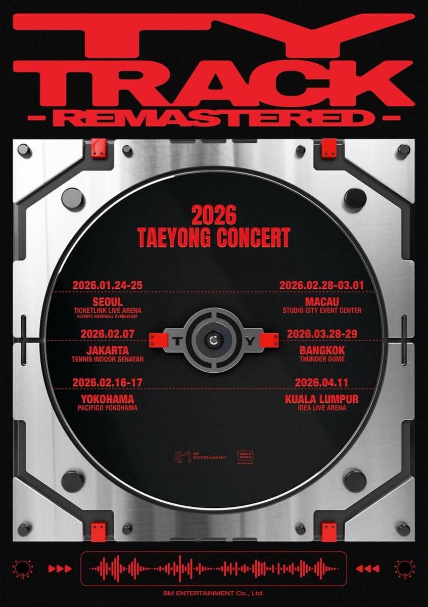 2026 TAEYONG CONCERT <TY TRACK - REMASTERED> IN ASIA