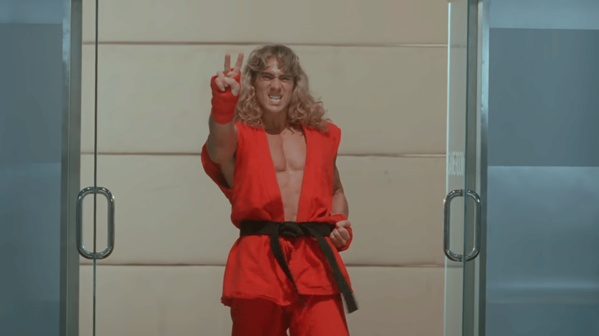 Gary Daniels Ken Masters. (Dok. Golden Harvest/City Hunter 1993)