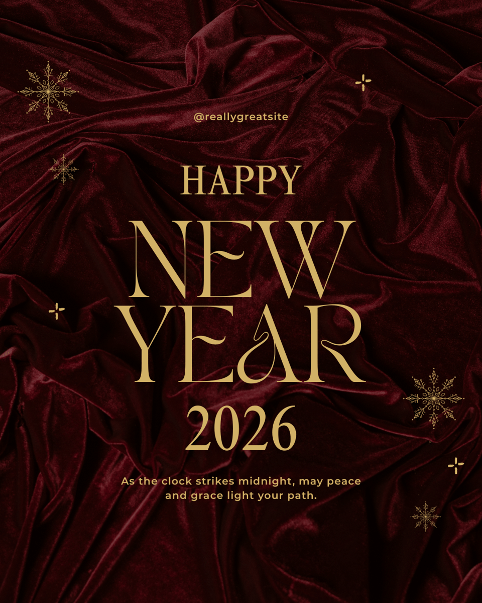 Poster Tahun Baru 2026