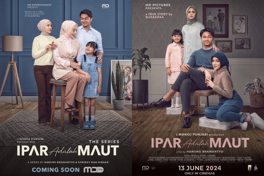 poster Ipar Adalah Maut the Series dan Ipar Adalah Maut