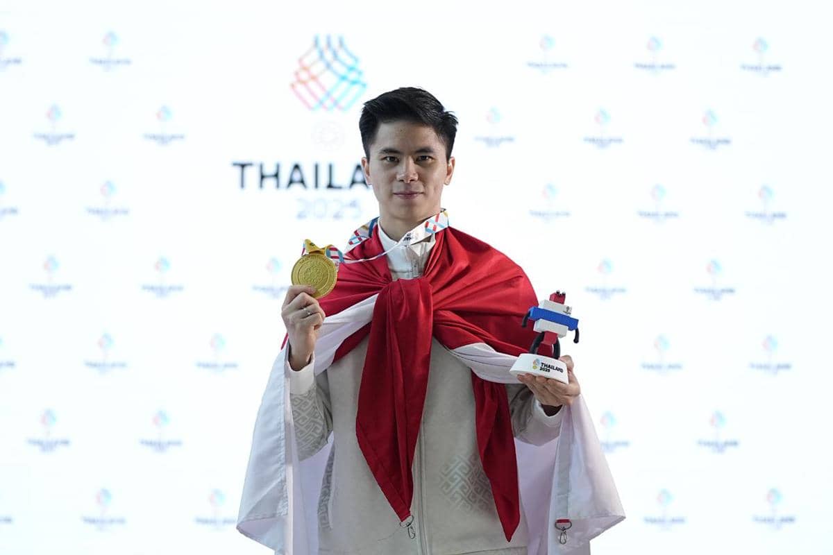 Timnas wushu Indonesia di SEA Games 2025