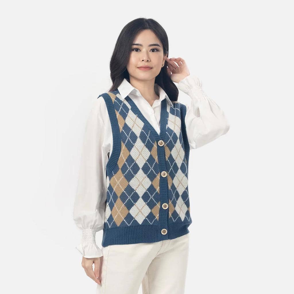 MKY clothing vest rajut vintage