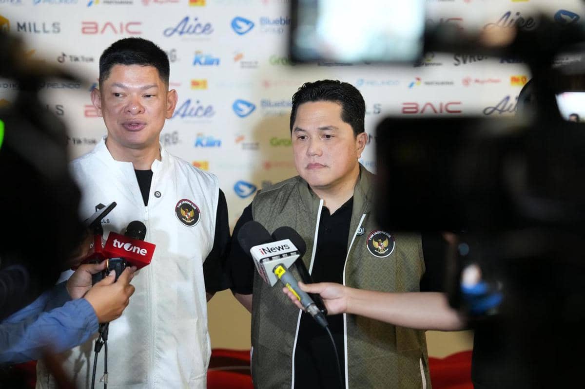 Menpora Erick saat memantau kontingen Indonesia di SEA Games 2025