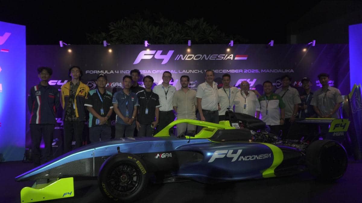 F4 Indonesia akan hadir di Sirkuit Mandalika