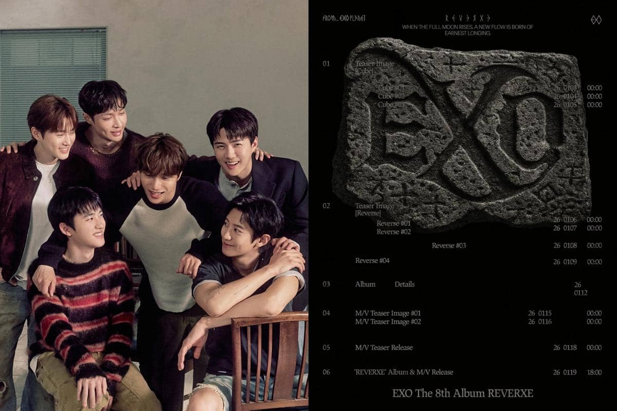 Timeline perilisan Album REVERXE