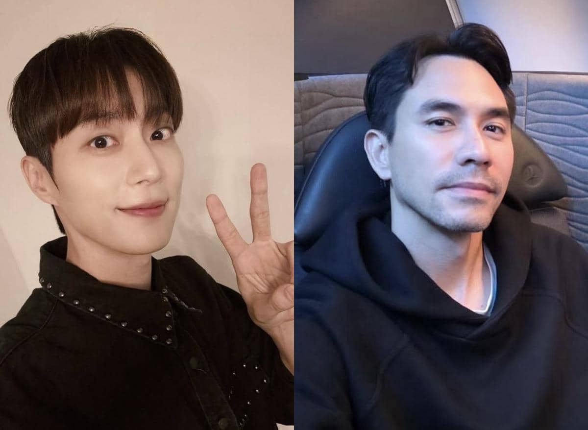 kolase foto Darius dan Doojoon