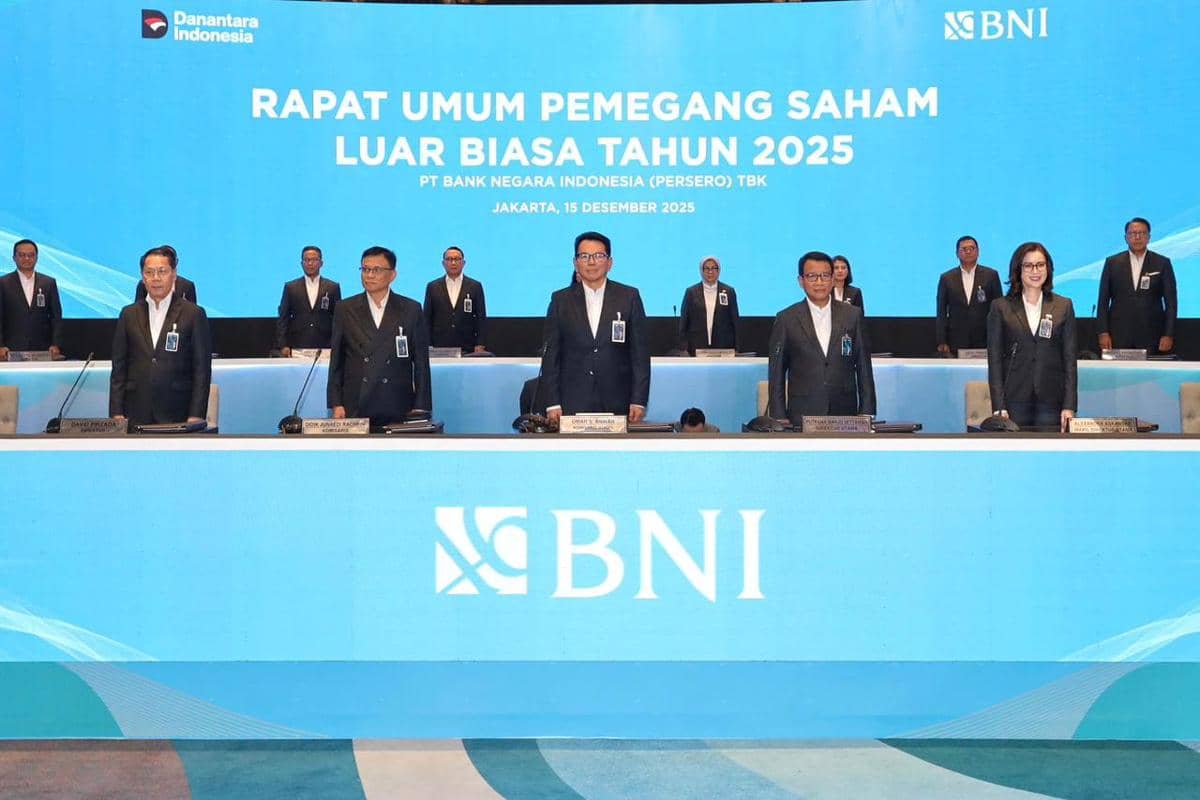 RUPSLB BNI Bahas Transformasi hingga Tata Kelola Hadapi 2026