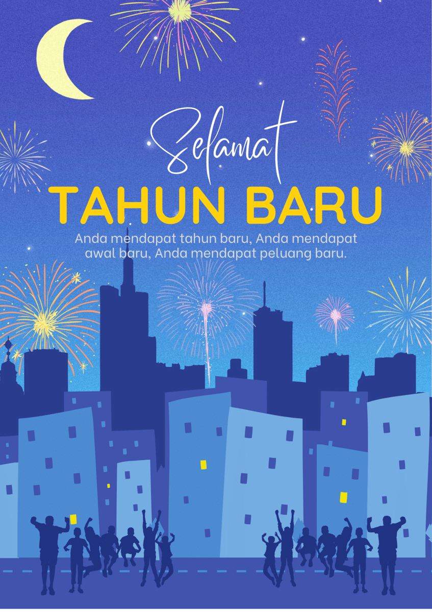 Poster Tahun Baru 2026