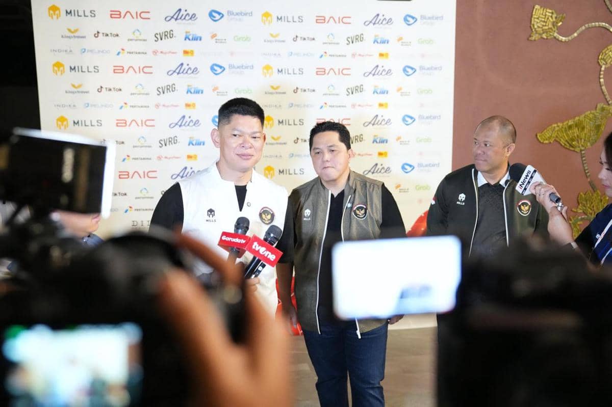 Menpora Erick saat memantau kontingen Indonesia di SEA Games 2025