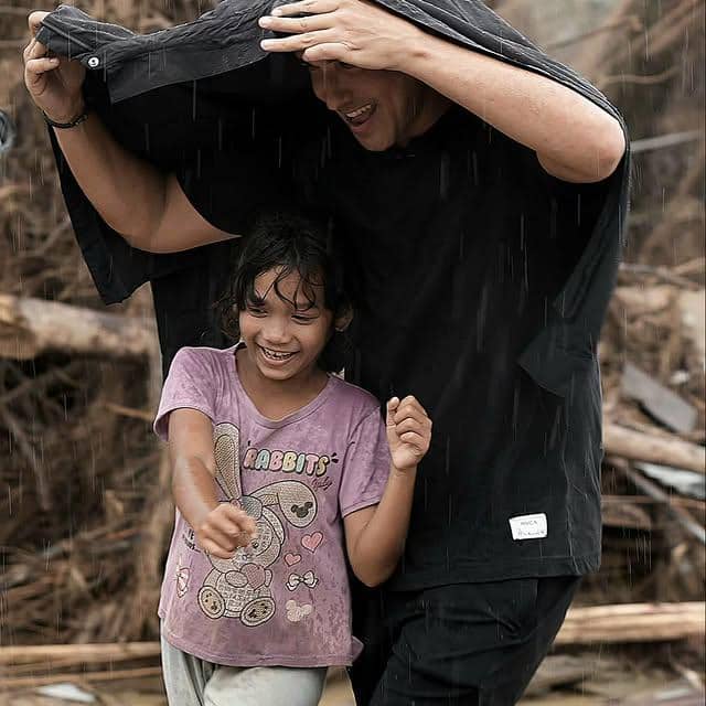 potret Hamish Daud di Aceh